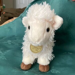 2016 Aurora Miyoni Tots white lamb stuffed toy